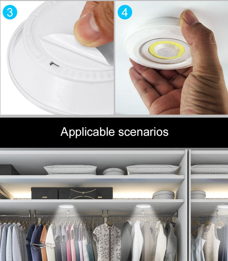 Wireless Dimmable LED Closet Light