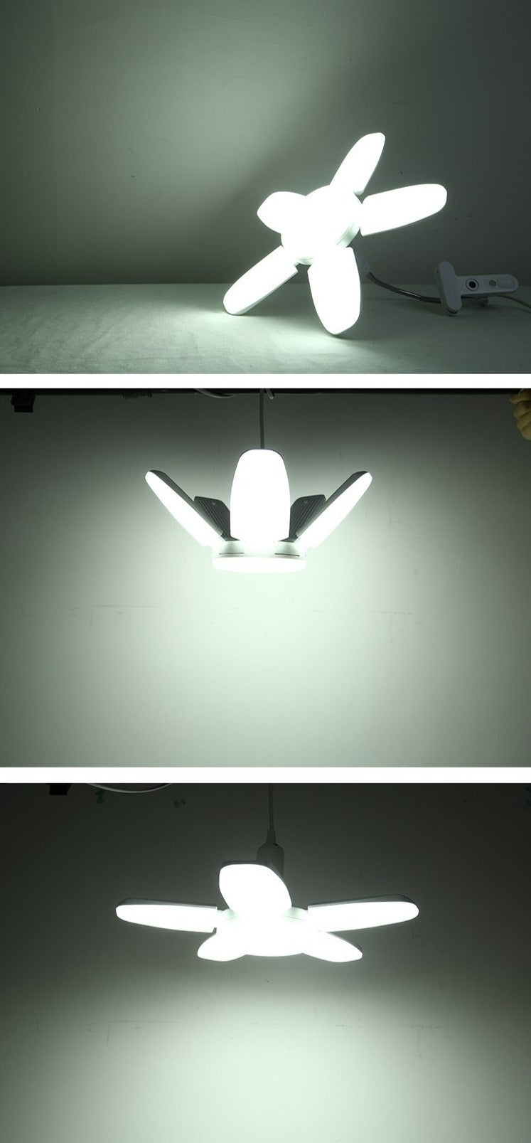 Energy-Saving Folding Fan Lights