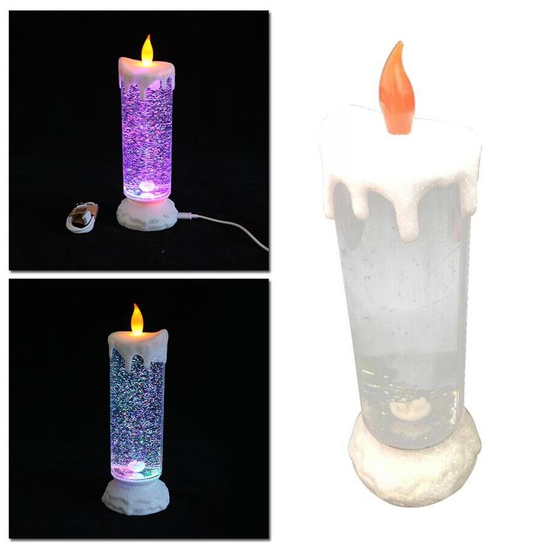 Glitter Candle Light LED