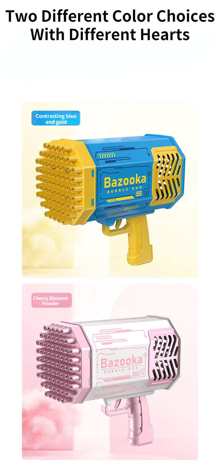 Bubble Machine Gun Toy