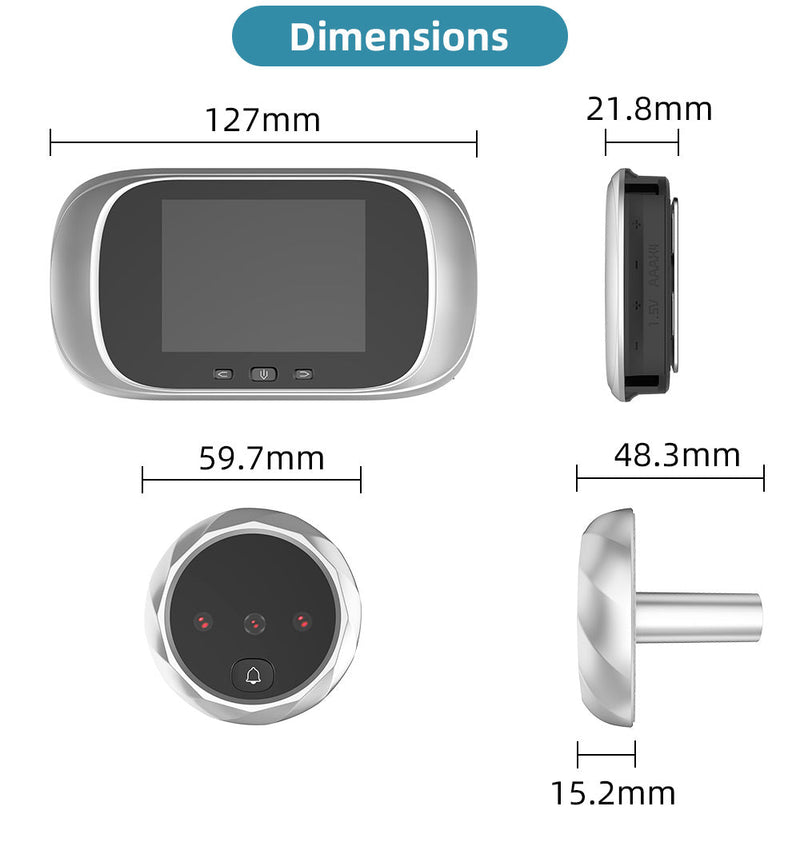 Intelligent Cat Eye Visual Doorbell