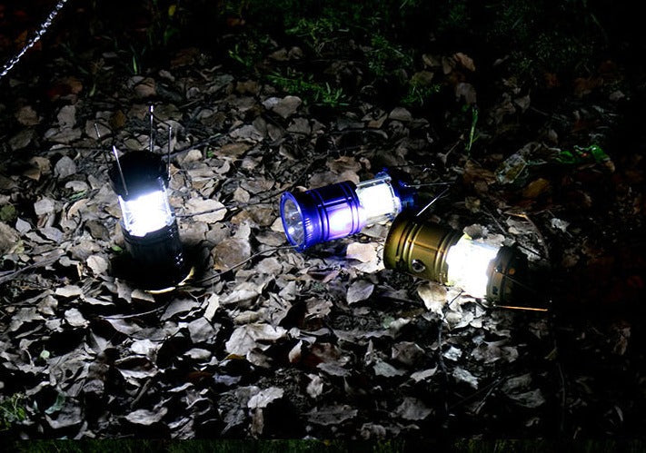 LED Solar Camping Light