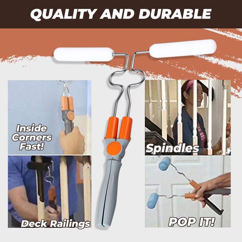 Double Sided Paint Roller Brush