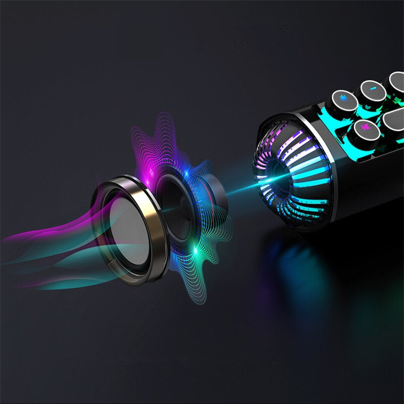 Bluetooth 3D Soundbar  RGB Gaming Speaker