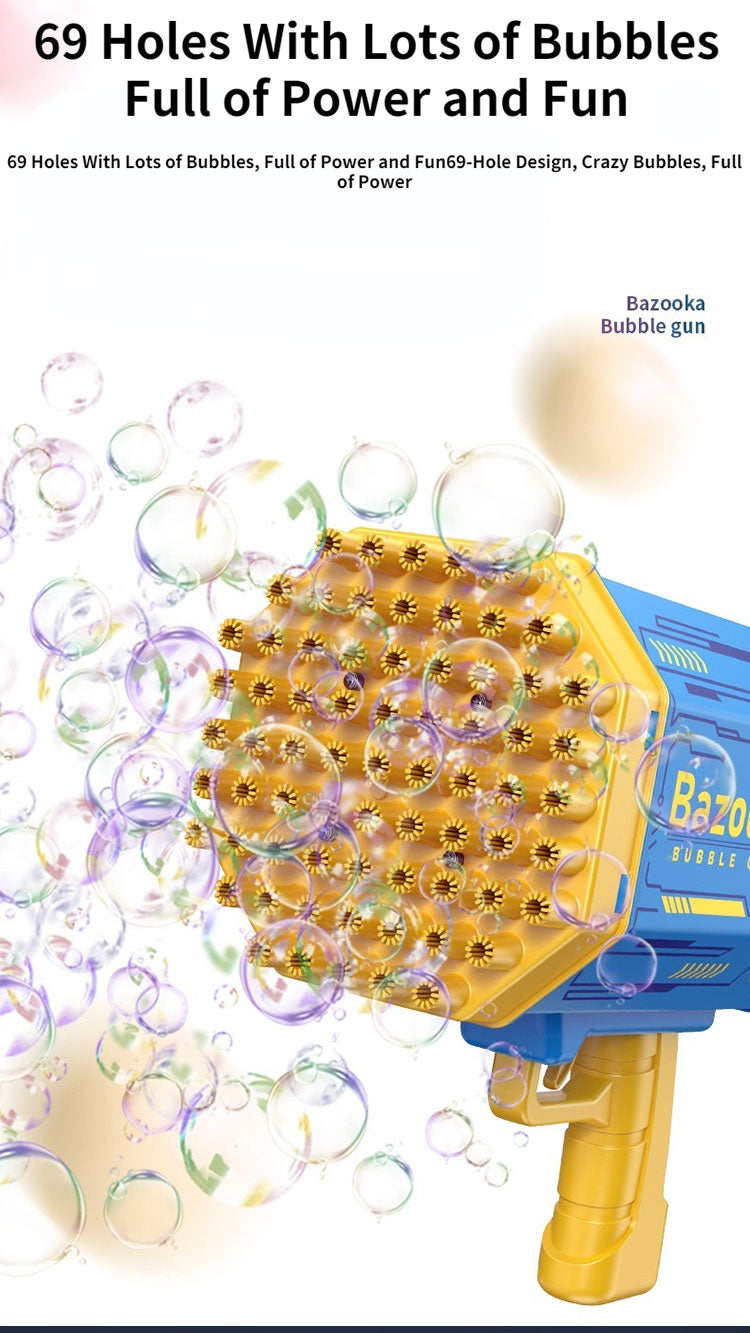 Bubble Machine Gun Toy