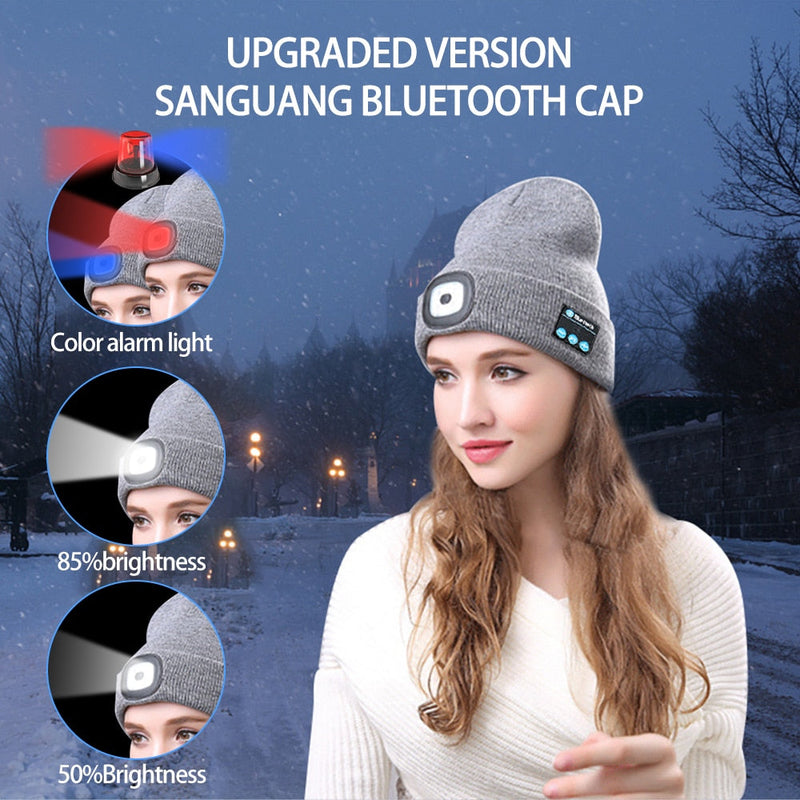 LED Wireless Smart Warm Cap