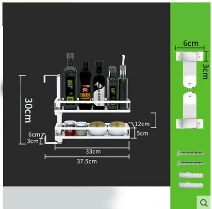 Rotating Kitchen Corner Spice Rack