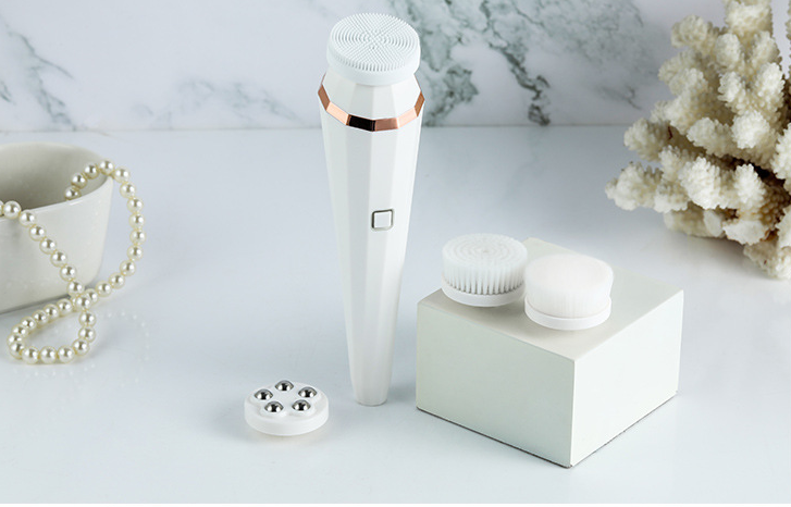 4 In 1 USB Rechargeable Electric Cleansing Brush