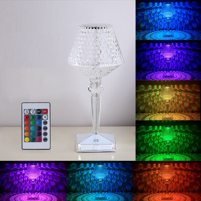 Crystal RGB Table Lamp