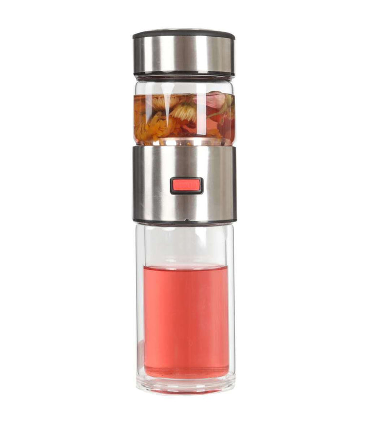 Portable Tea And Water Separation Bottle