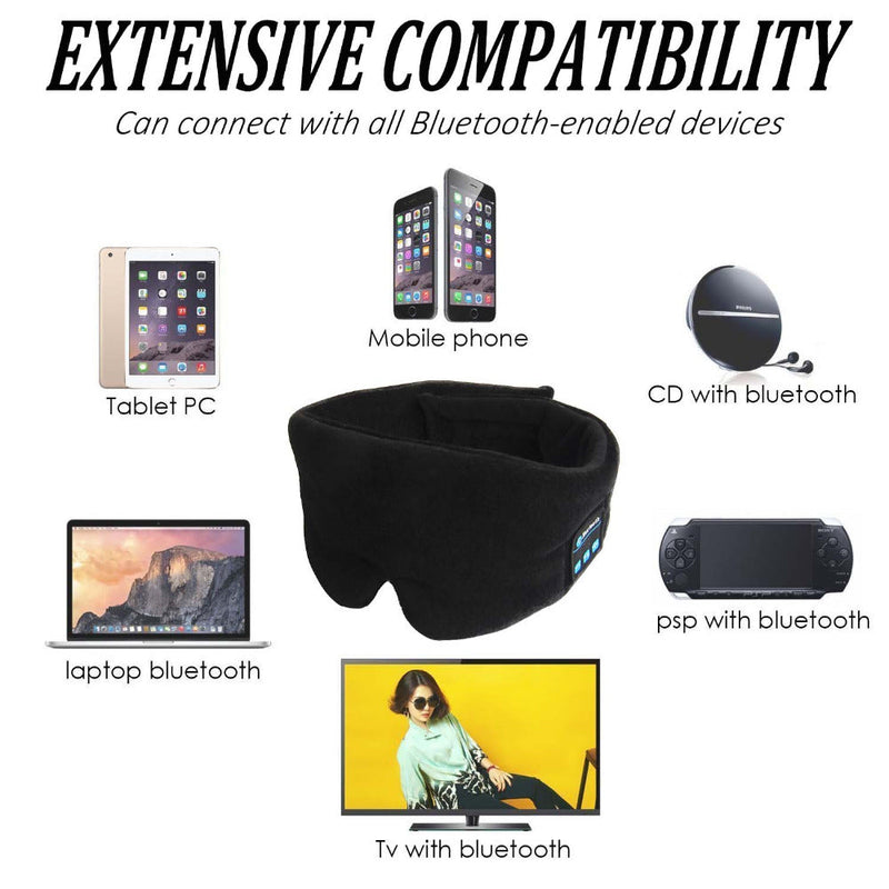 Bluetooth Wireless Blackout Goggles