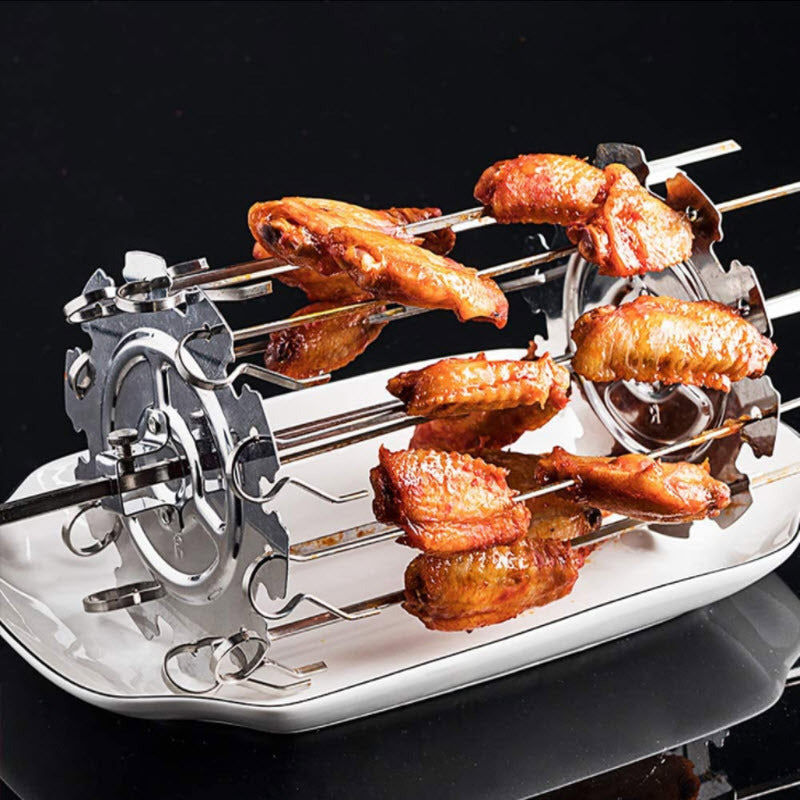 Stainless Steel Grilled Cage BBQ Roaster