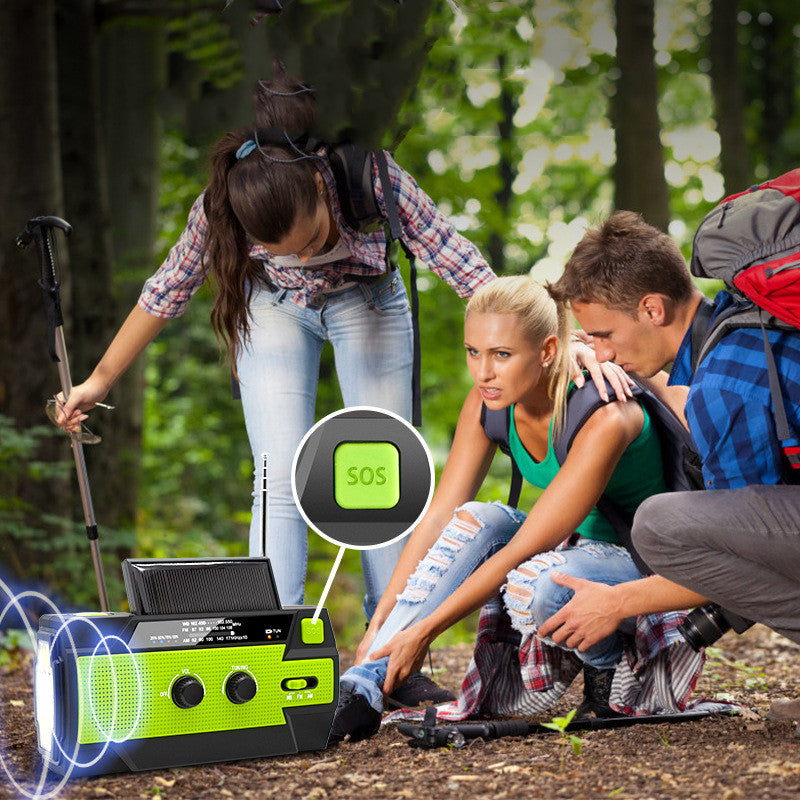 Multifunctional Solar Power Bank Radio