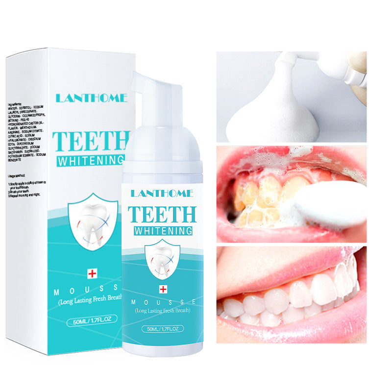 Sparkle White Teeth Mousse