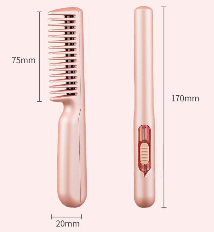 USB Portable Hair Straightening Comb