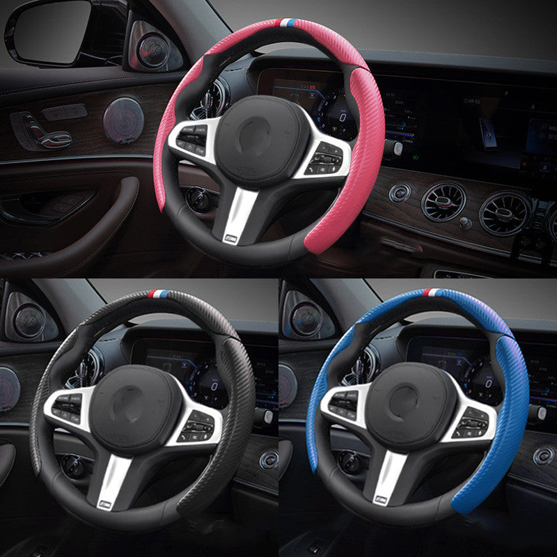 Carbon Fiber Steering Wheel Cover