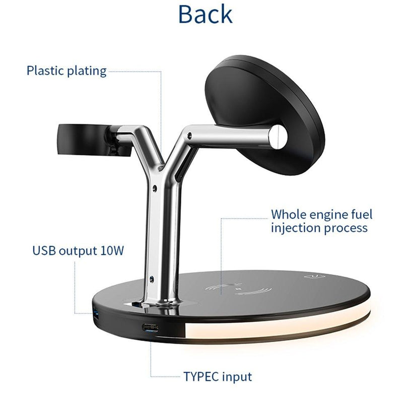 Three-In-One Fast Magnetic Wireless Charger