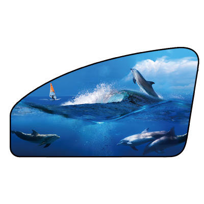 Car Cartoon Magnet Windshield Sunshade