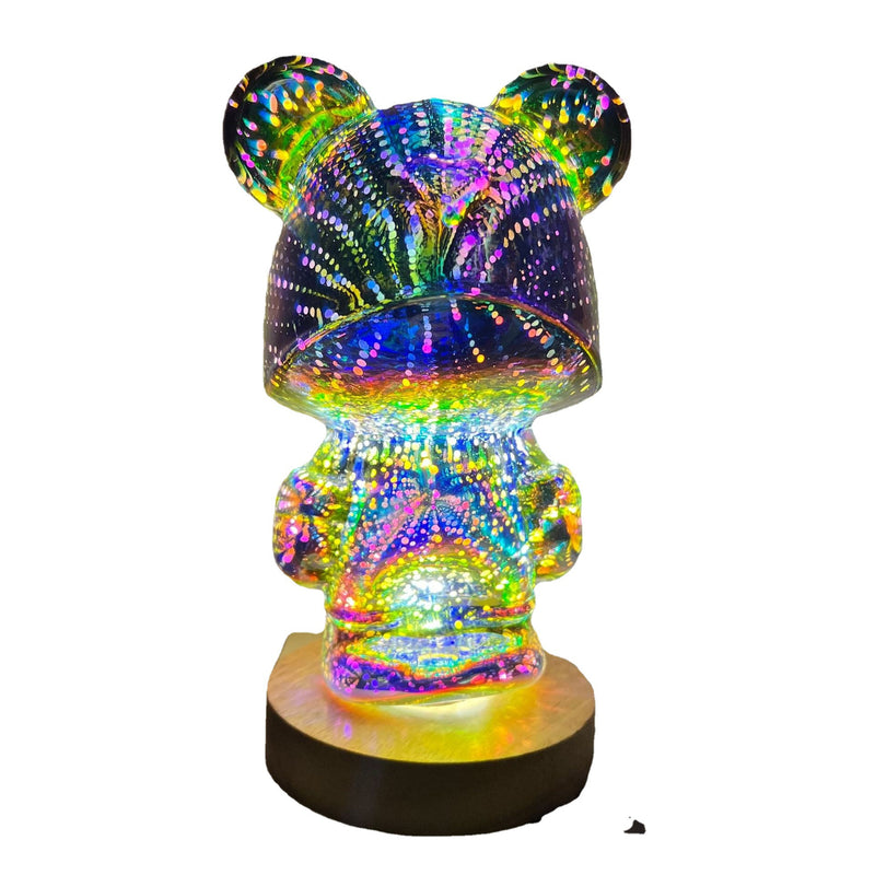 Firework Bear Atmosphere Lamp