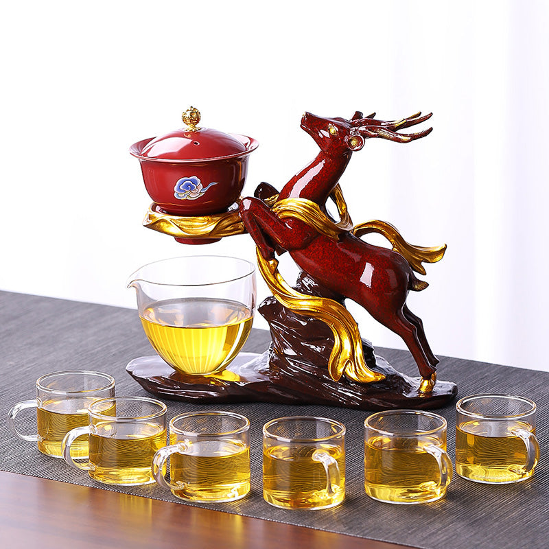 Kung Fu Deer Automatic Tea Set