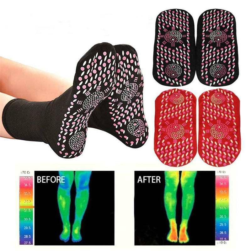 Self-heating Health Care Socks