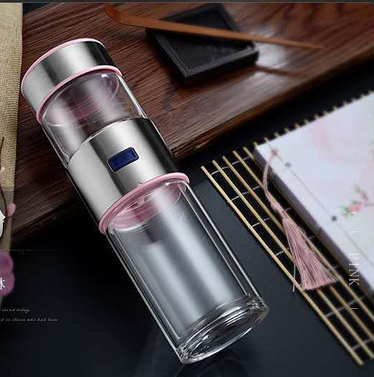 Portable Tea And Water Separation Bottle