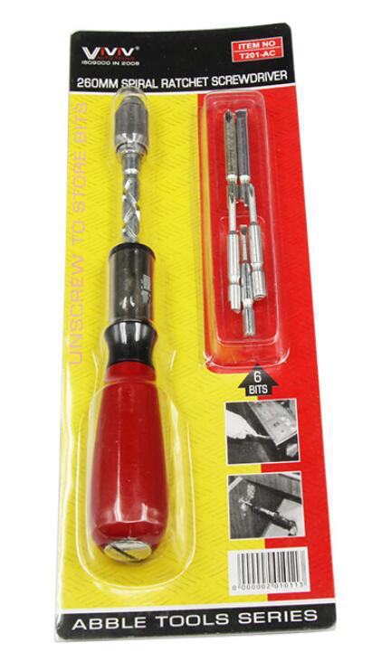 Push Pull Ratchet Screwdriver Set