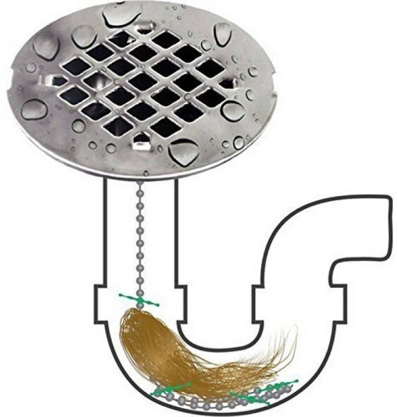 Drain Hair Cleaner Chain