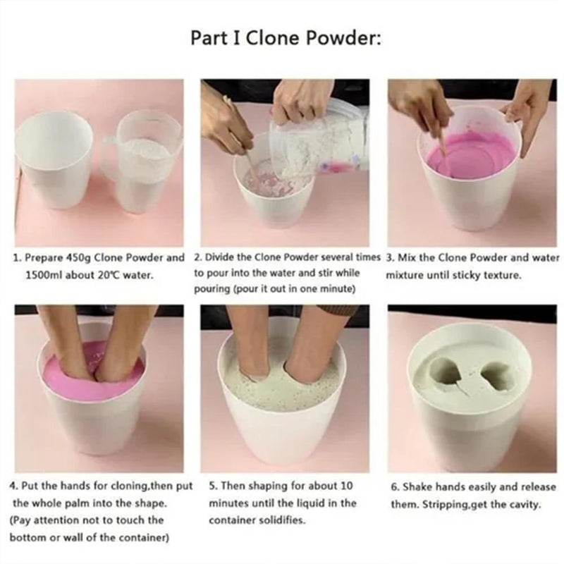 DIY 3D Model Gypsum Powder