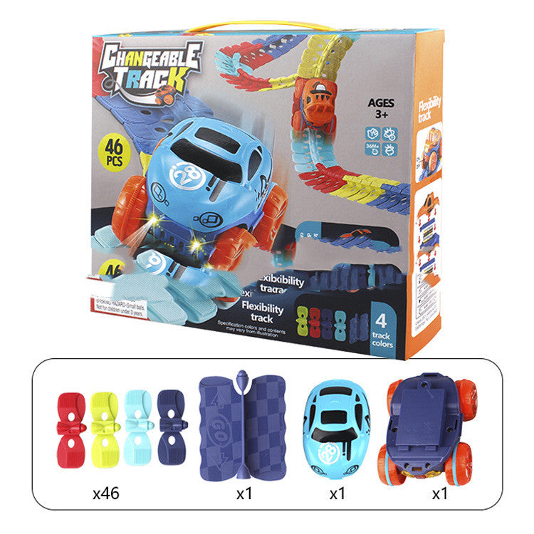 Changeable Track Electric Car Toy