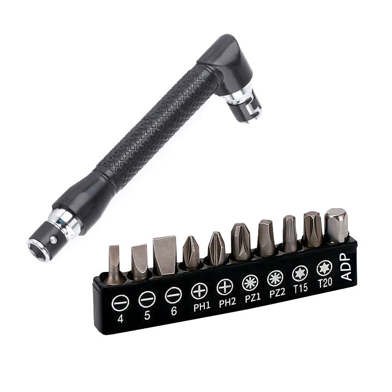 L shaped Wrench Screwdriver Bit Drill Set