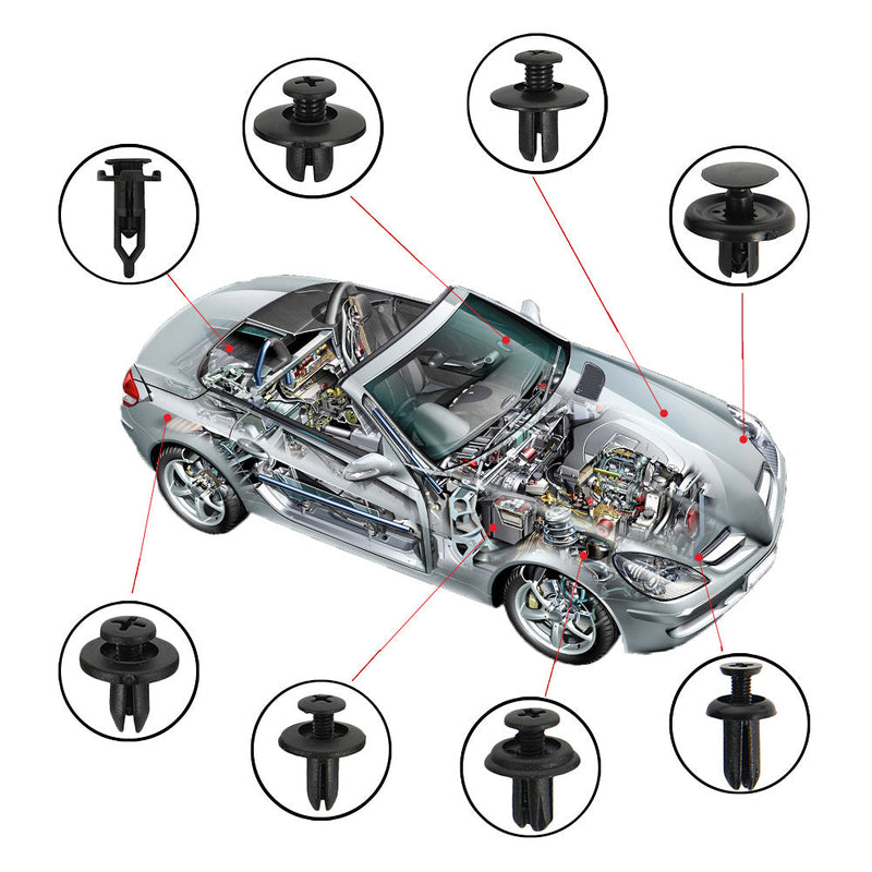 Universal Car Fender Fastener Clips