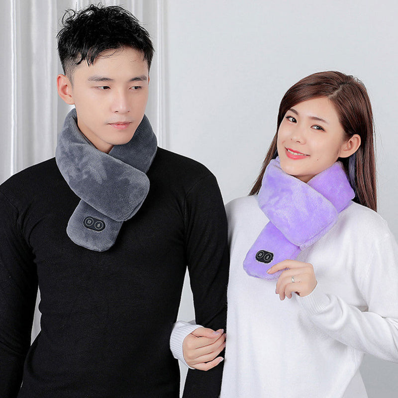 USB Heated Massage Scarf Warm Washable