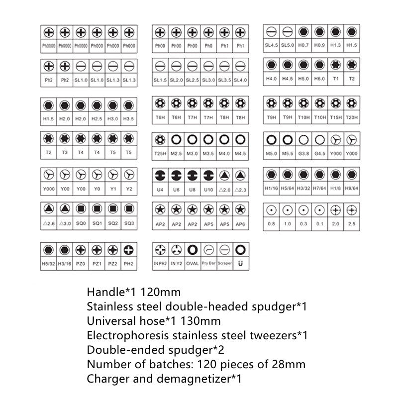 128 in 1 Precision Screwdriver Set