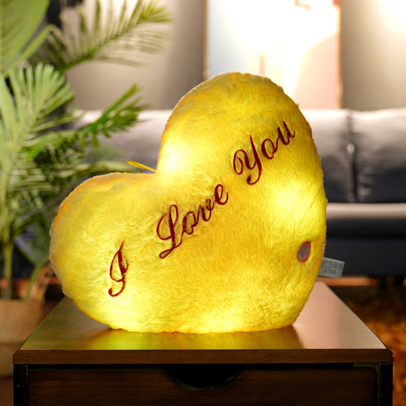 Colorful Luminous Star Pillow