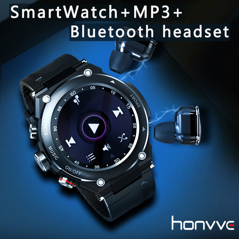 Bluetooth Headset With Two-In-One Bracelet