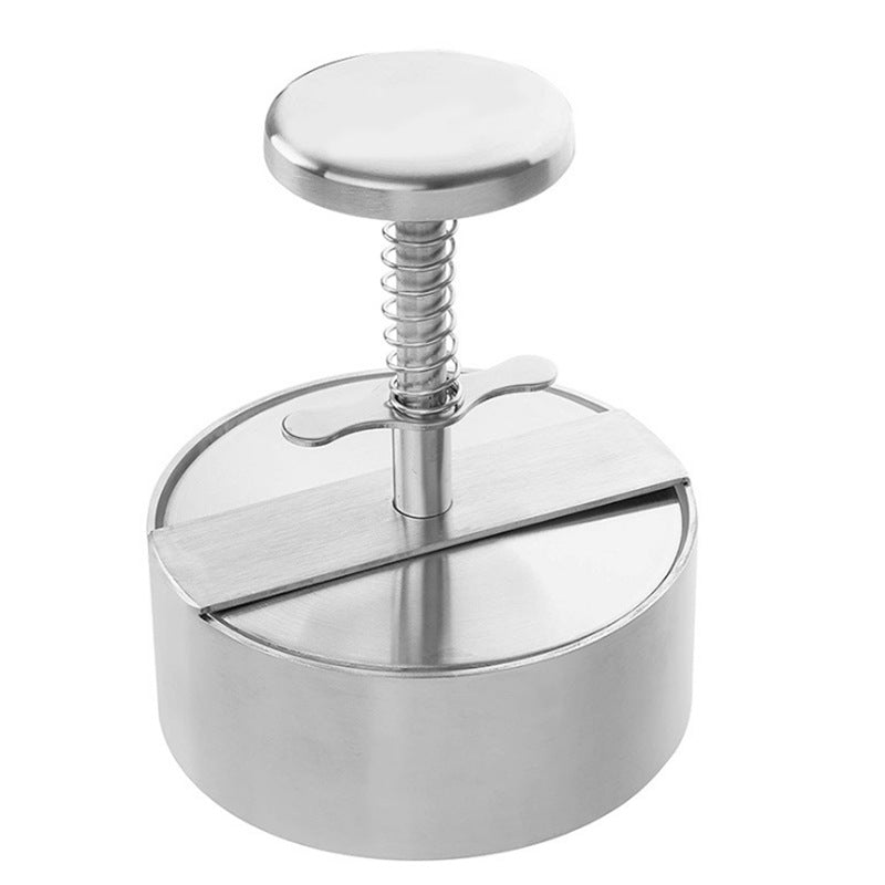 Stainless Steel Burger Meat Press