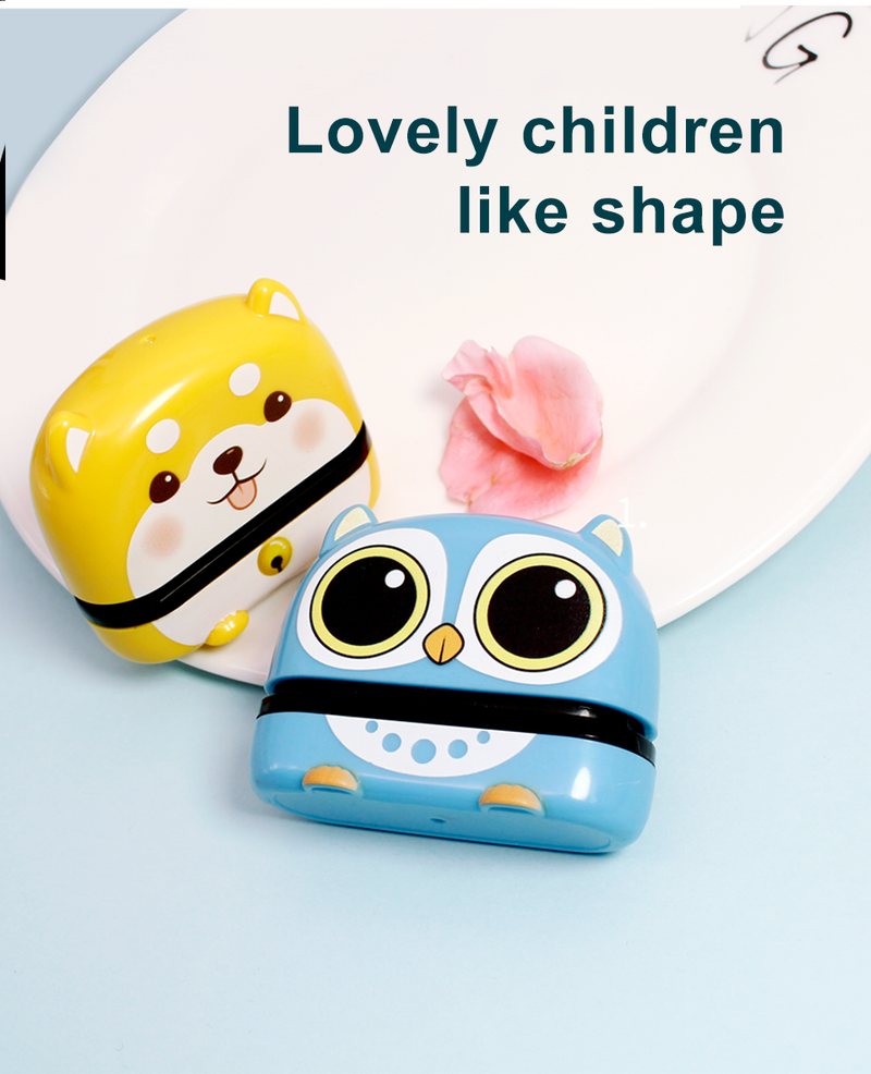 Children's Cartoon Name Engraved Stamp