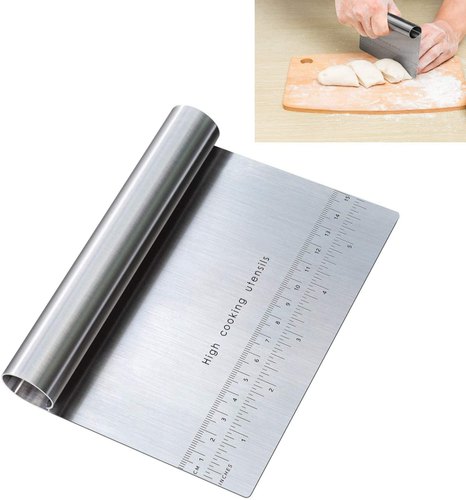 Stainless Steel Dough Scraper